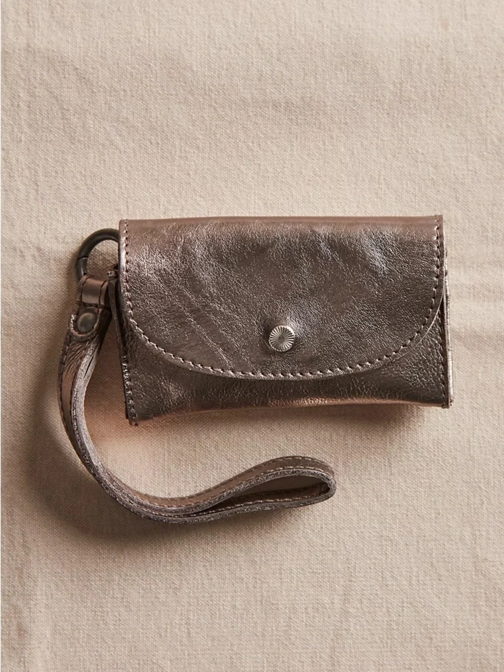 NWOT Free People Leather Bag Lanyard